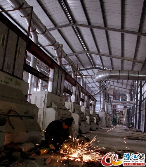 潛江市鑫成實業搬遷至周磯農場